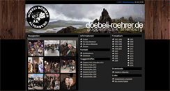 Desktop Screenshot of doebeli-roehrer.de