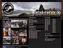 Tablet Screenshot of doebeli-roehrer.de